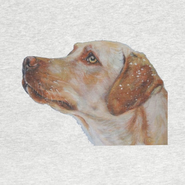 Labrador Retriever Fine Art Painting by LASHEPARD